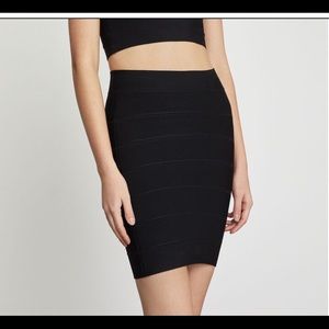 BCBG Black Stretch Skirt